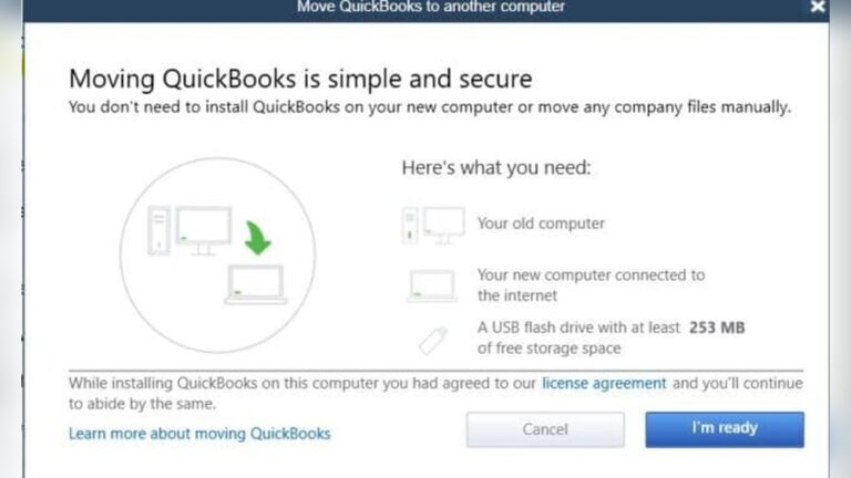 How Can I Transfer Quickbooks from One Computer to Another