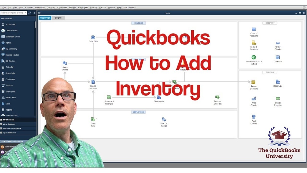 How Do I Add Inventory in Quickbooks