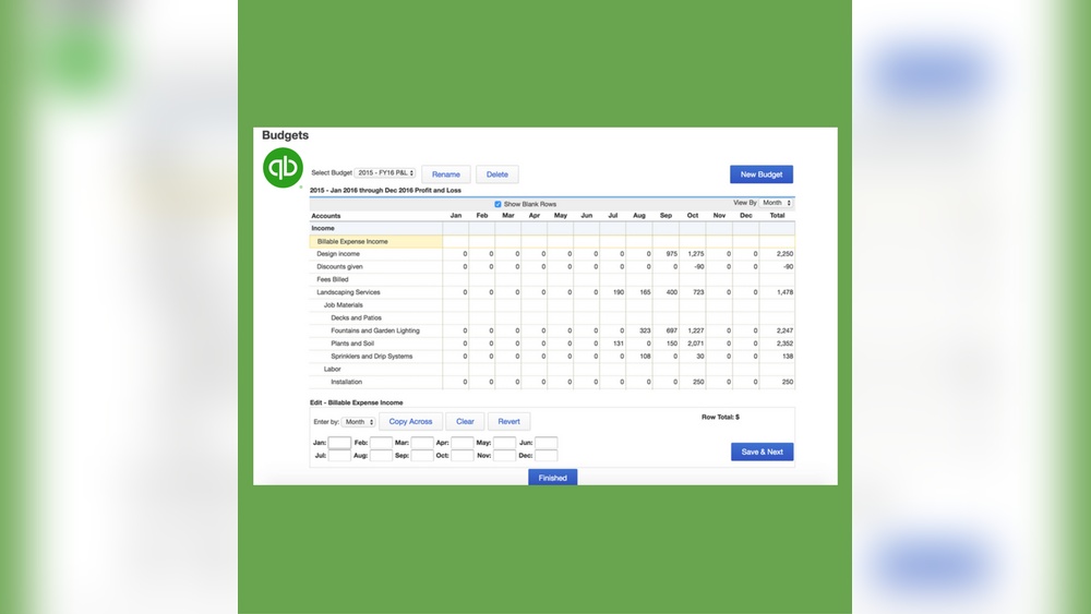 How Do I Create a Budget in Quickbooks Online
